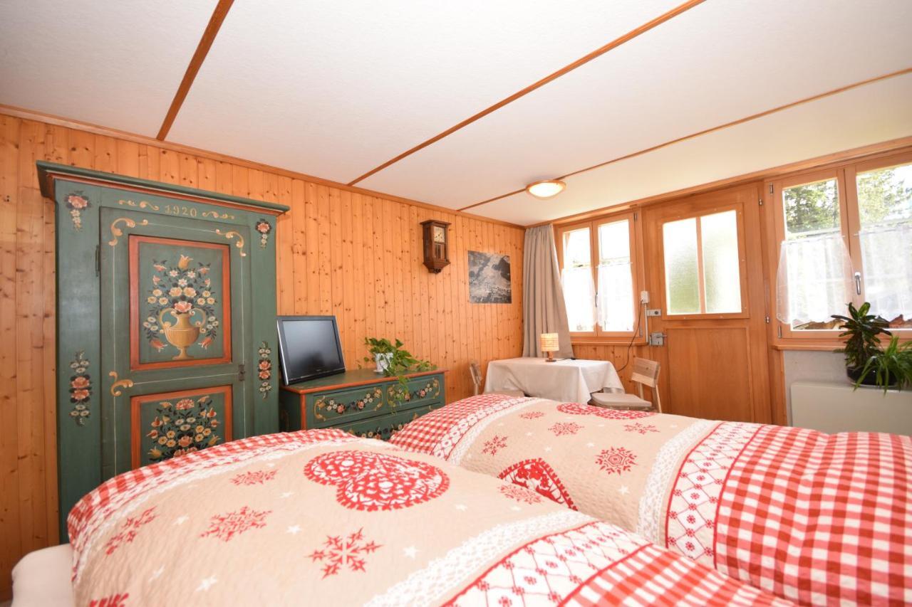 Studio Bim Chalet Bim Chilchli Мюррен Экстерьер фото